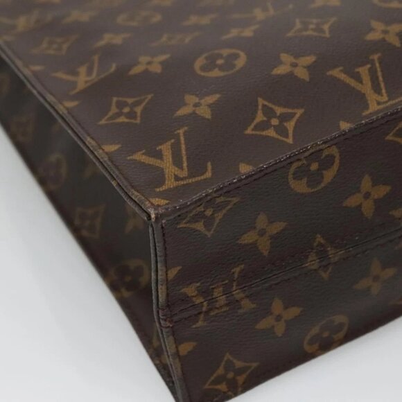 LOUIS VUITTON Monogram Sac Plat Hand Bag - Picture 7 of 16